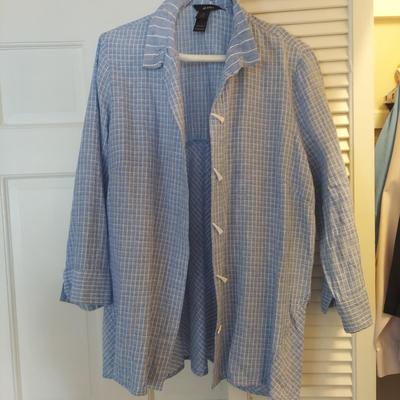 Ladies Medium  to Large Linen and Cotton Tops by J. Jill, Talbots, Ralph Lauren and more (UB3-BBL)