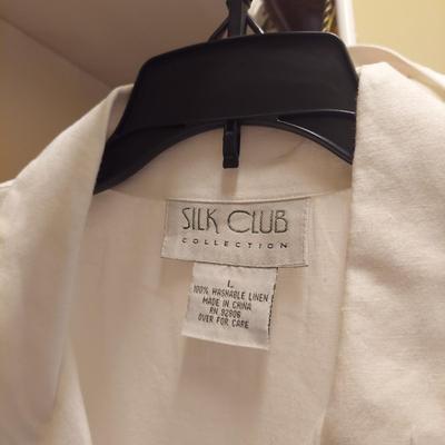 Ladies Medium  to Large Linen and Cotton Tops by J. Jill, Talbots, Ralph Lauren and more (UB3-BBL)