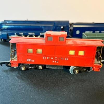 American Flyer "The Royal Blue" S Gauge Train Set w/ Transformer