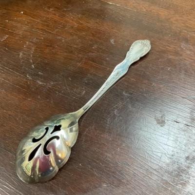 Rogers Extra Silver-plated Berry Spoon