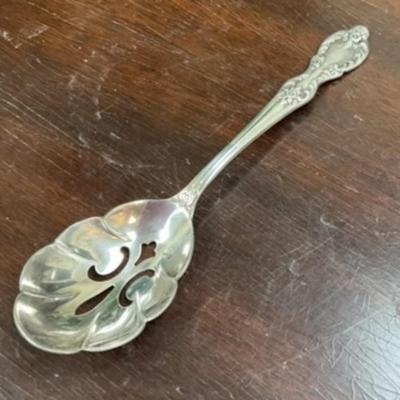 Rogers Extra Silver-plated Berry Spoon