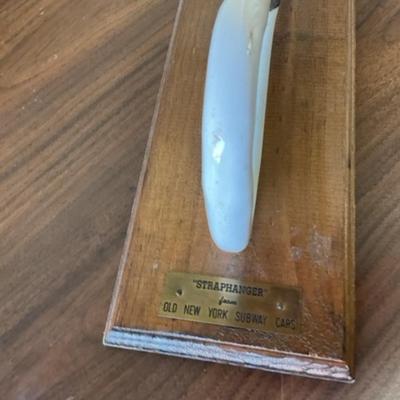 1930"s New York Subway Strap Hanger