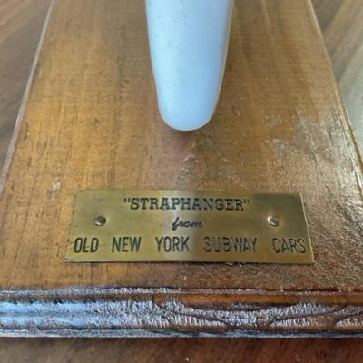 1930"s New York Subway Strap Hanger