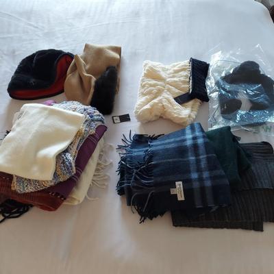 Cashmere and Wool Winter Scarves by Tibi, Nordstrom and more (UB3-BBL)
