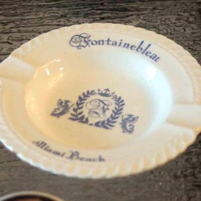 Collectible Vintage Fountainebleau Ash tray