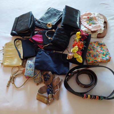 Vintage Purses and Belts (UB3-BBL)
