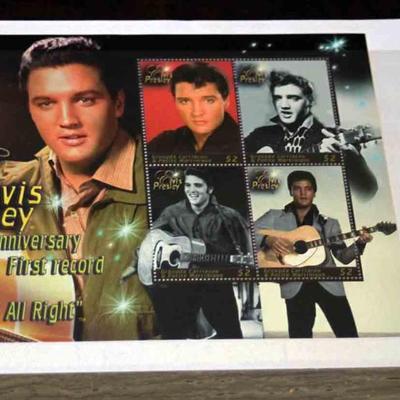 Elvis Presley Collectible Postage Stamps
