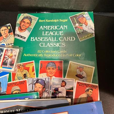 Vintage 80's 90's Sports Lot Baseball Cards Johnny Bench 1969 , Orioles Autograph +++