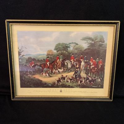 Framed Hunting Prints and Coasters (UB1-KW)
