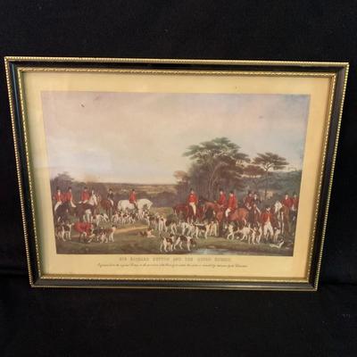 Framed Hunting Prints and Coasters (UB1-KW)