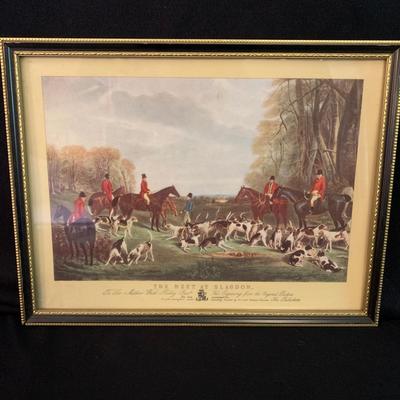 Framed Hunting Prints and Coasters (UB1-KW)