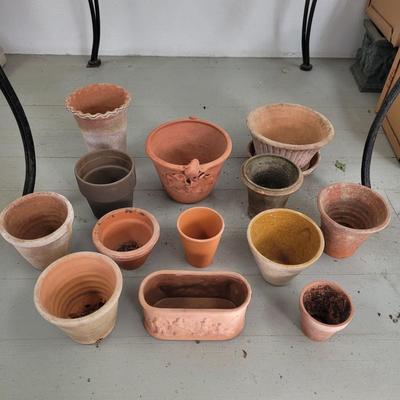 Terra Cotta Planters, incl. Kitty Bright Frog Pot (BP-CE)