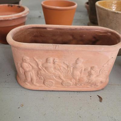 Terra Cotta Planters, incl. Kitty Bright Frog Pot (BP-CE)