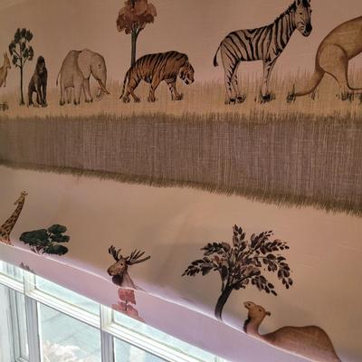 Safari Themed Bedding and Drapes (UB2-CE)