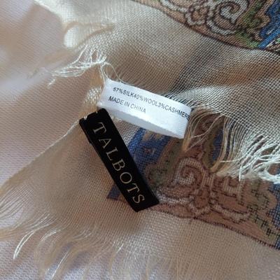 Cashmere, Silk and Cotton Scarves by Nomi, Eileen Fisher and more (UB3-BBL)