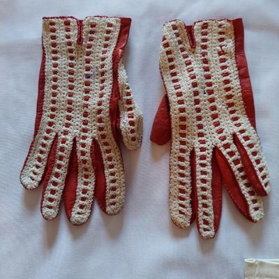 Vintage Leather Gloves (UB3-BBL)