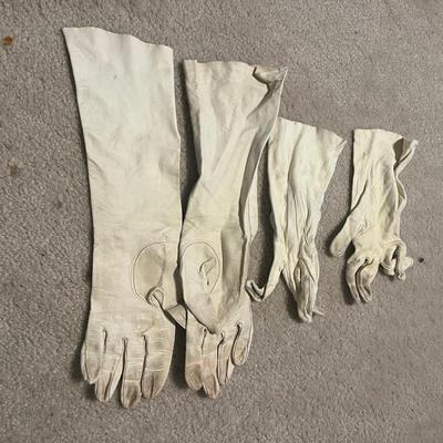Vintage Leather Gloves (UB3-BBL)