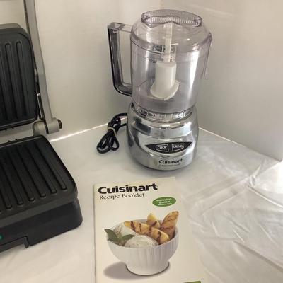 382 Cuisinart Griddler/Grill Panini Press and Mini Prep Plus