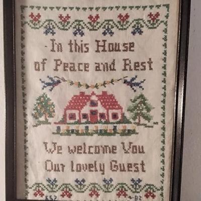 Framed Sampler
