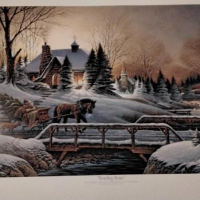 Terry Redlin - Heading Home Signed Original Run