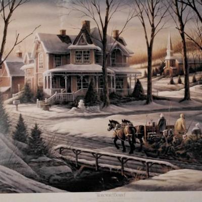 Terry Redlin - Heading Home - Signed