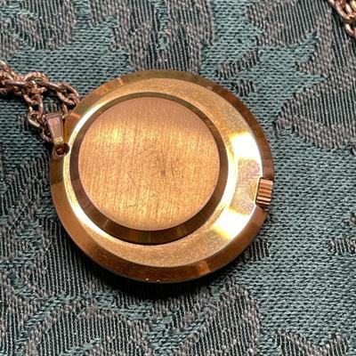 Swiss Made Lucerne Pendant Watch Necklace