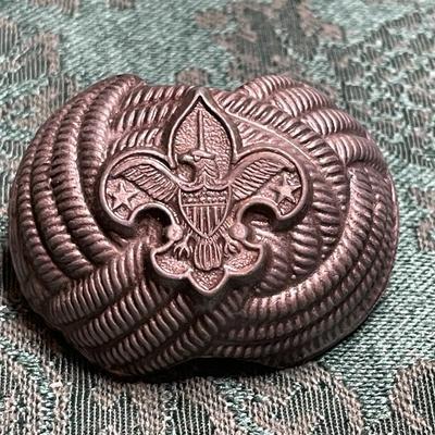 Vintage Boy Scout Neckerchief Slide