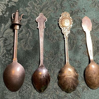 (4) Collector Spoons Including Rolex