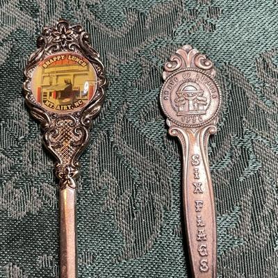 (4) Collector Spoons Including Rolex