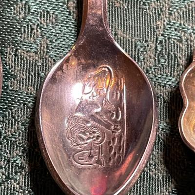 (4) Collector Spoons Including Rolex