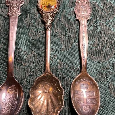 (4) Collector Spoons Including Rolex