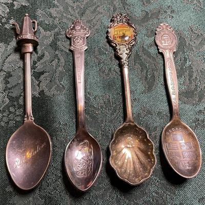 (4) Collector Spoons Including Rolex