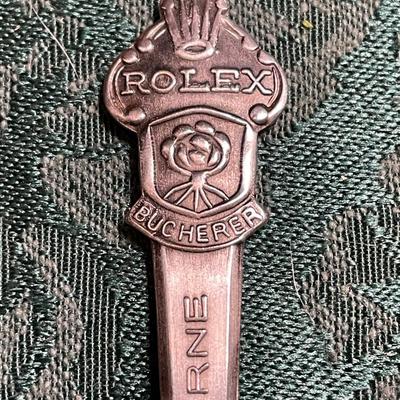 (4) Collector Spoons Including Rolex