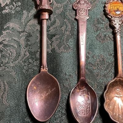 (4) Collector Spoons Including Rolex