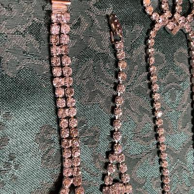 Collection of Sparkly Rhinestone Jewelry