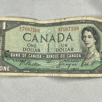 1954 Canada One Dollar