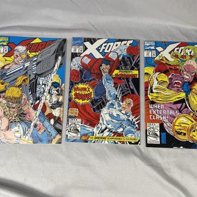 X-Force Comics - 2nd Appearance of Deadpool, First of Domino
