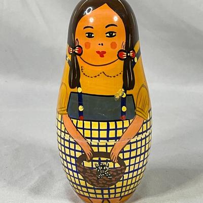 Wizard of Oz Nesting Dolls Made in India