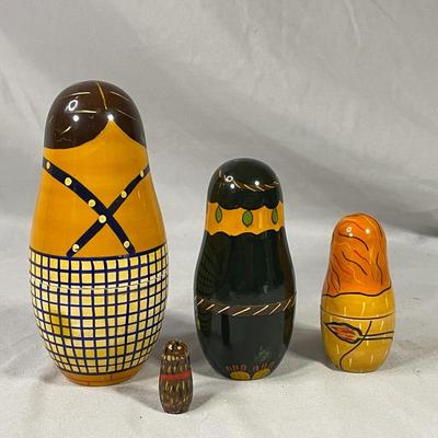 Wizard of Oz Nesting Dolls Made in India