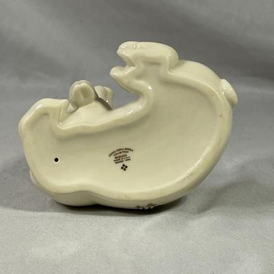 1996 Lenox China Jewels Pig