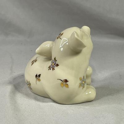 1996 Lenox China Jewels Pig