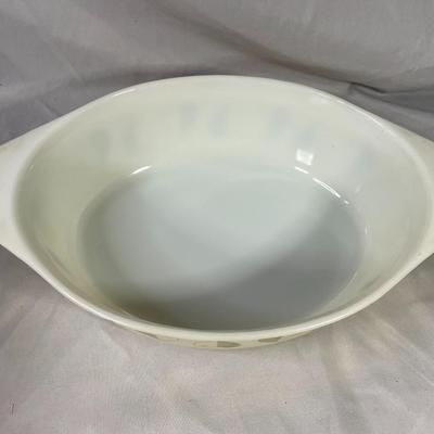 1959 Golden Heart Pyrex Casserole Dish