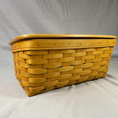 Longaberger Baskets - Handled, Open, With Lid
