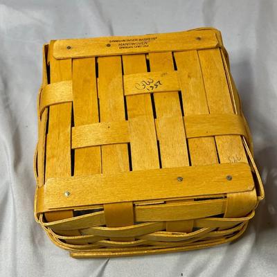 Longaberger Baskets - Handled, Open, With Lid