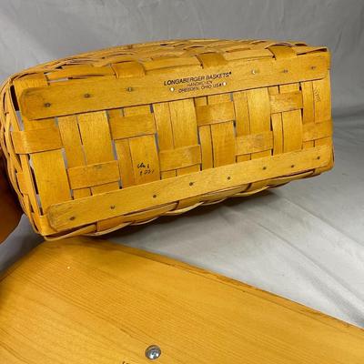 Longaberger Baskets - Handled, Open, With Lid