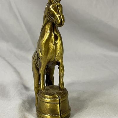 Heavy Brass Horse Bank