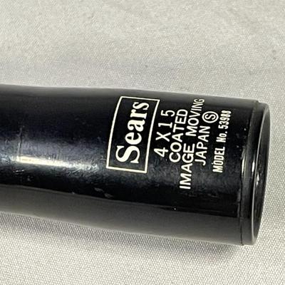 Vintage Sears 4 x 15 Coated Image Moving Scope