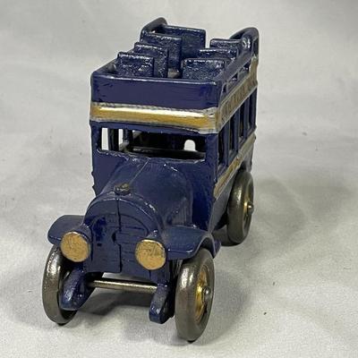 1940s Kenton Cast Iron Toy Bus