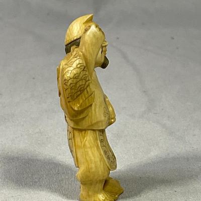 Early 1900s Carved Ivory Like Netsuke