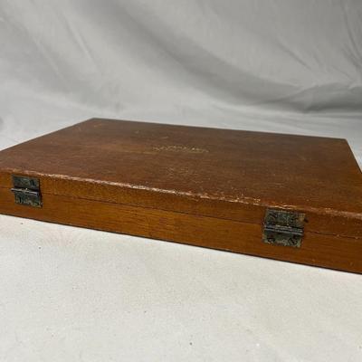 Vintage Tools in Wood Box